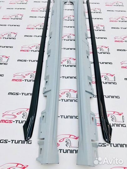 Пороги на Audi A5 в стиле RS5 16-20 гг. 4 двери