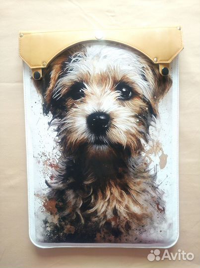 Чехол для ноутбука из натуральной кожи