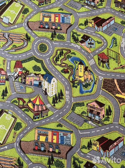 Ковер (палас) для детской комнаты мальчика