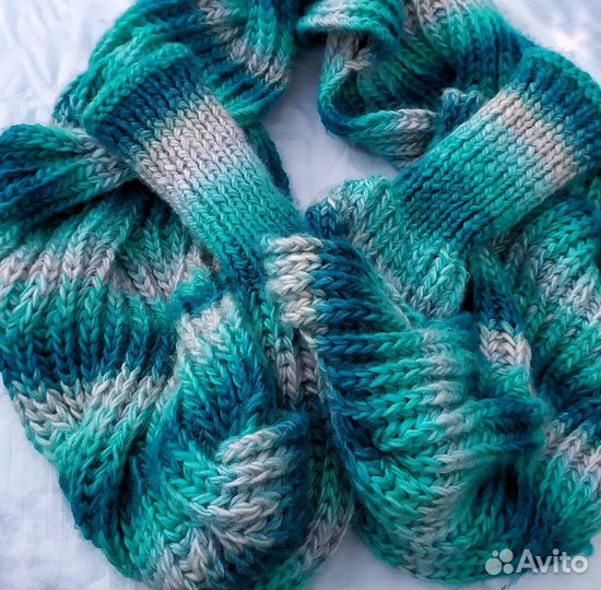 Комплект шапка и шарф женский