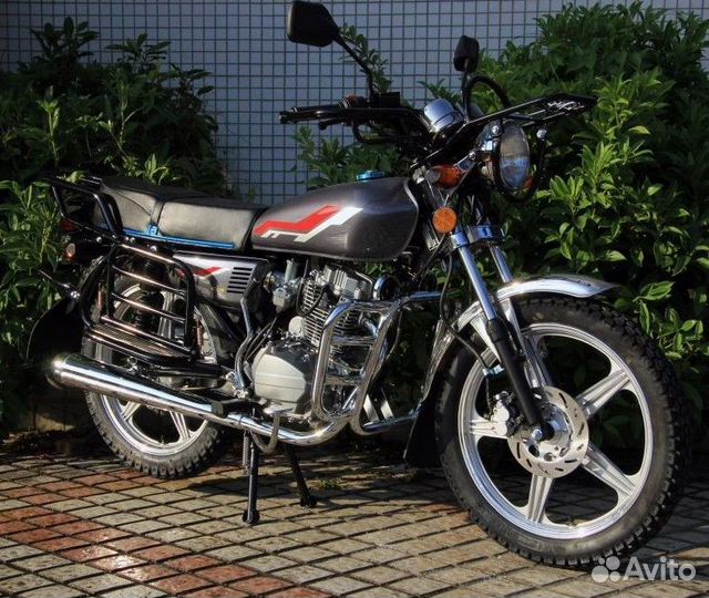 Мотоцикл Hunter 200 см3 серый (мм)