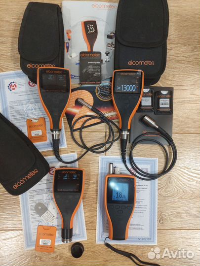 С поверкой. Elcometer-456, 319, 224, 106, 128, 138