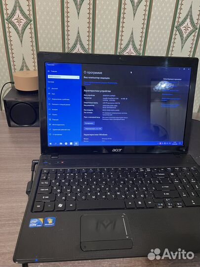 Ноутбук acer