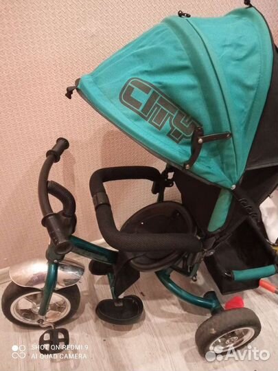 Детская велосипед коляска