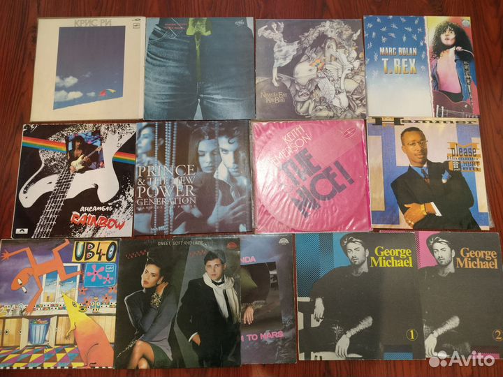 Пластинки 31 шт