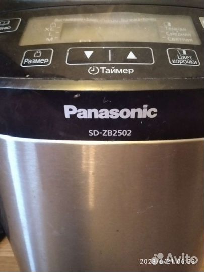 Хлебопечка panasonic sd zb2502