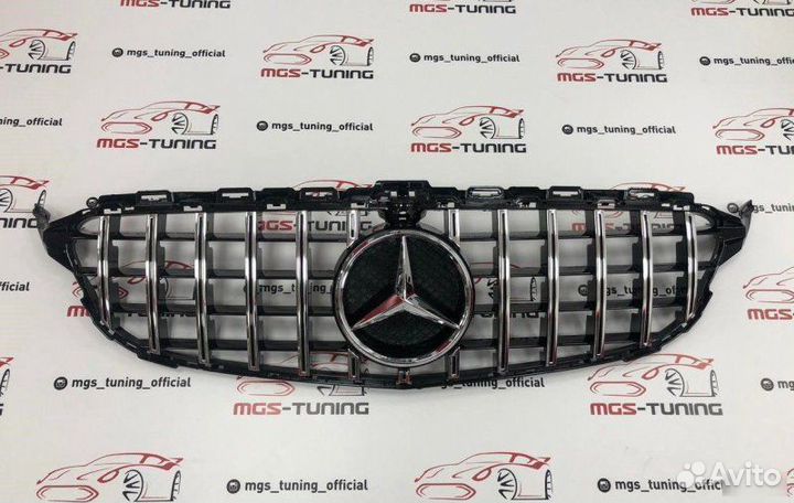 Mercedes C-Class W205 в стиле GT Chrome п/к