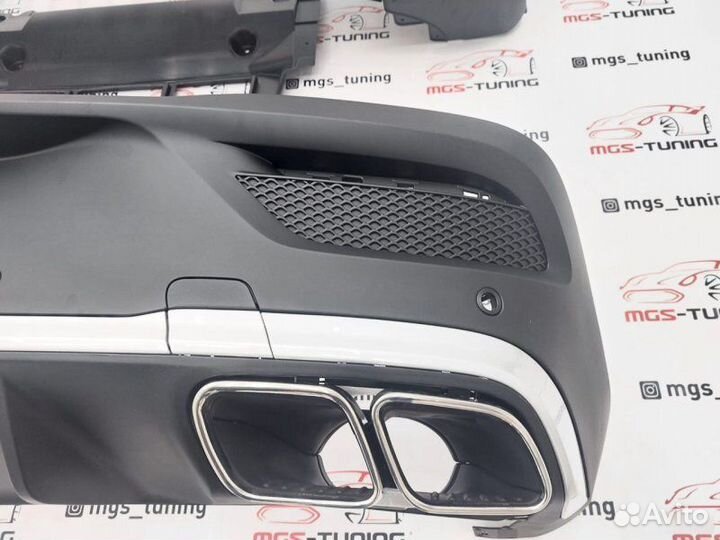 Обвес GLE 63s Chrome на Mercedes GLE-Coupe c167