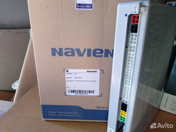 Блок управления (30-40К) на котел Навьен