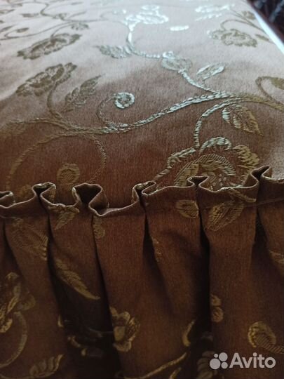 Покрывало на кровать с портьерами