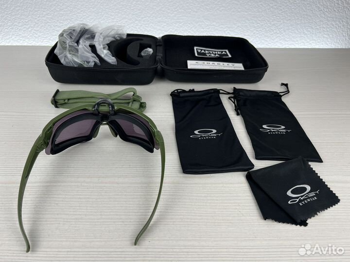 Очки тактические Alpha 2в1 (3 линзы в комплекте)