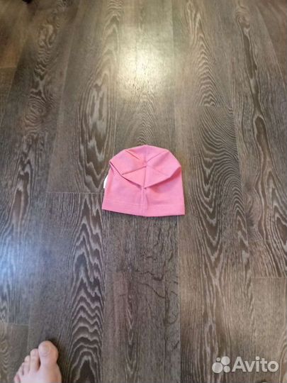 Шапка весенняя на девочку 2 года