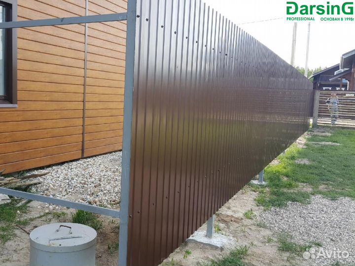 Забор под ключ