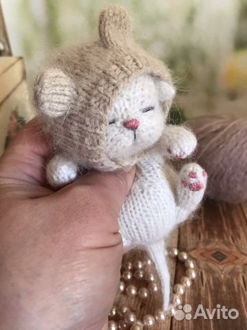 Вязанные котята (ручная работа)