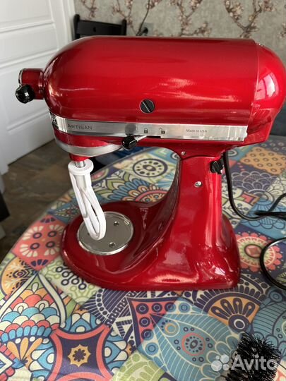 Планетарный миксер kitchenaid artisan 4.8 Л