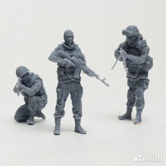 Спецназ штурмовой, современные солдаты 1/35
