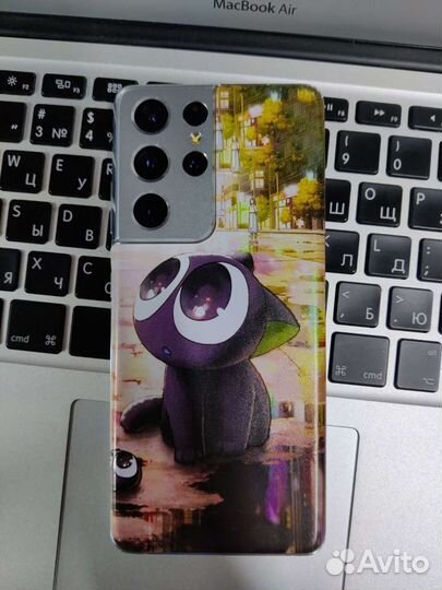 Защитная плёнка на корпус телефона с установкой