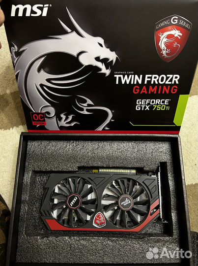 Видеокарта gtx 750 ti