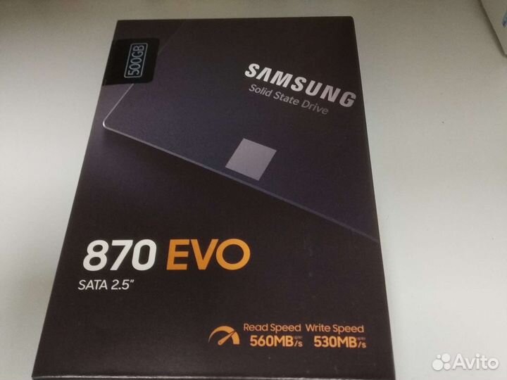 Новый ssd диск Samsung