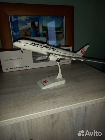 Модель самолета boeing 787-8