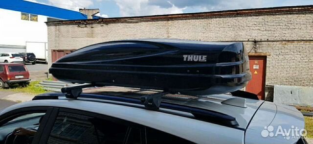 Thule автобокс в прокат багажник на рейленги и