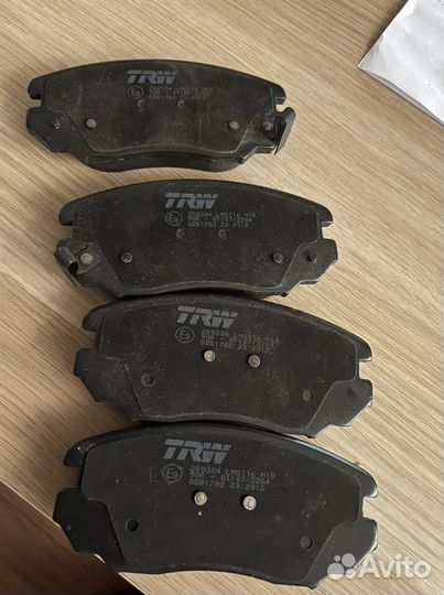 Колодки opel insignia TRW GBD1782