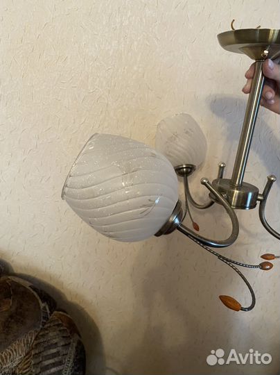Люстра потолочная бу