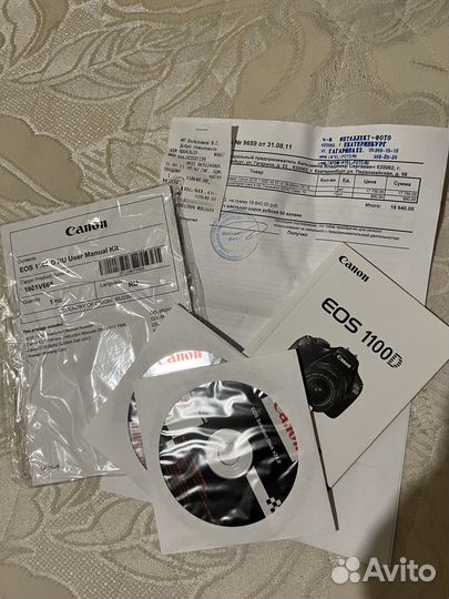 Фотоаппарат canon eos 1100d