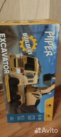 Радиоуправляемый экскаватор hiper Excavator