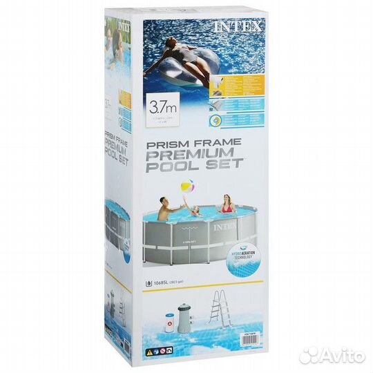 Бассейн каркасный intex 366 х 122 см