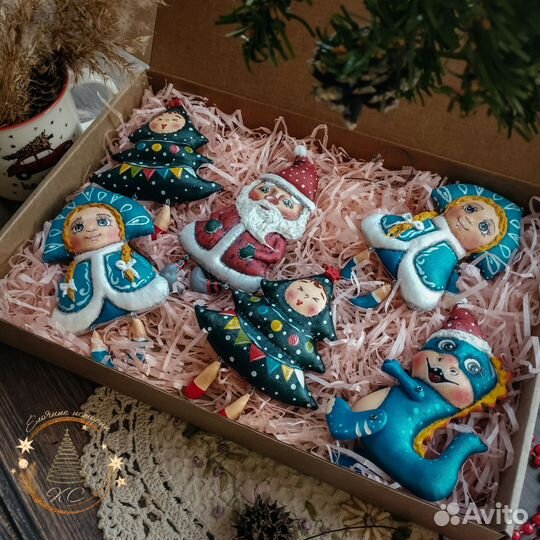 Набор елочные игрушек