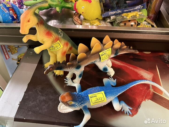 Игрушки Динозавры ящерицы