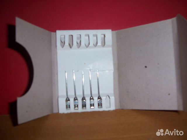 5 игл для шприца и шприц п/м