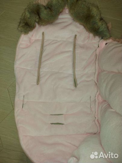 Зимний конверт в коляску