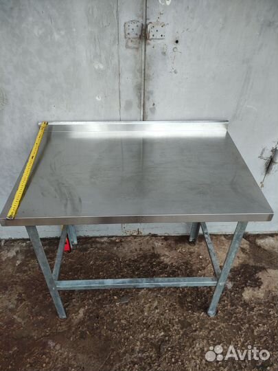 Стол разделочный из нержавейки б/у