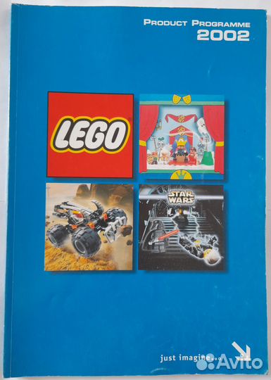 Lego журналы-альбомы-каталоги 1999 и 2002 год лего