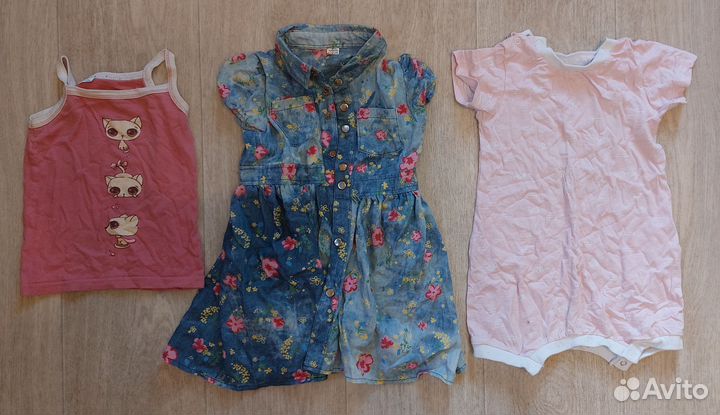 Пакет вещей на девочку 1-2 года