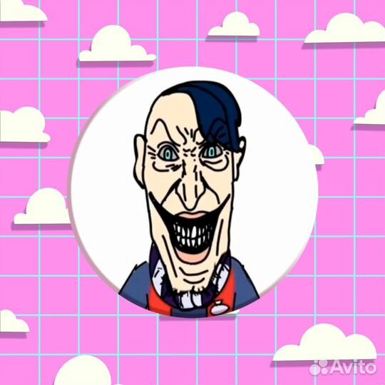 Эдгар значок Brawl Stars 37 мм