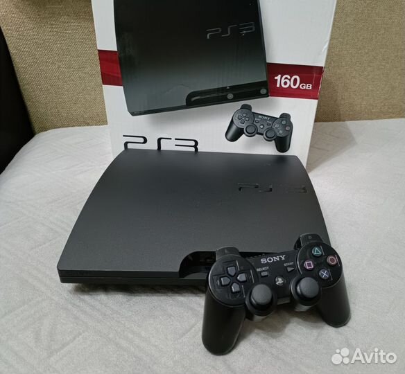 Sony PS3 Slim с Играми (Прошитая)