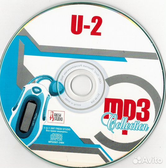 Сд диски музыка U-2 студийный 2007г