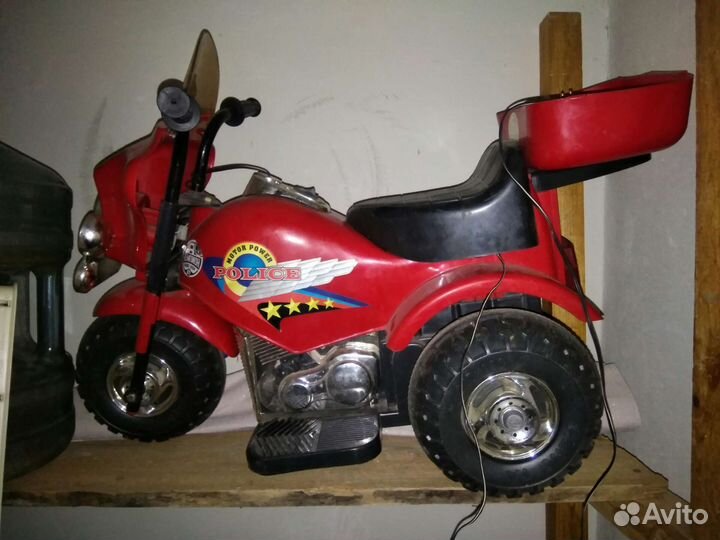 Детский мотоцикл на аккумуляторе