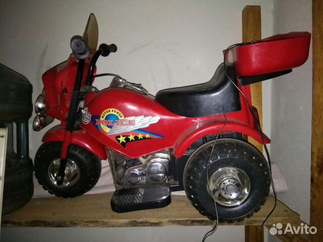 Детский мотоцикл на аккумуляторе