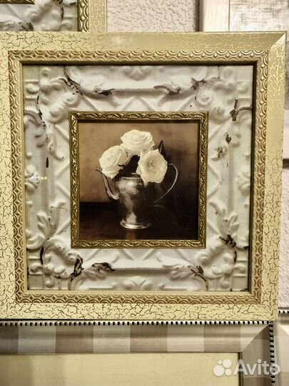 Репродукции в рамках и панно 