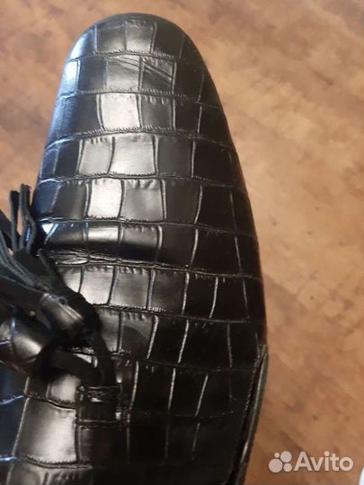 Туфли zara кожа