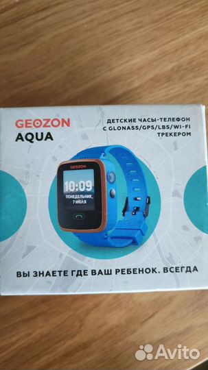 Детские часы с gps geozon aqua