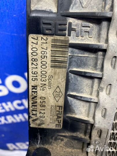 Основной радиатор Renault Laguna 1 седан F3P 1995