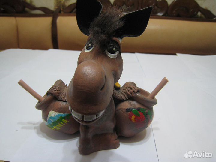 Солонка глиняная 