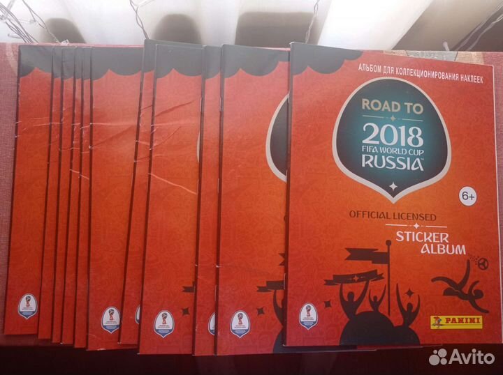 Дорога на чемпионат мира 2018 panini