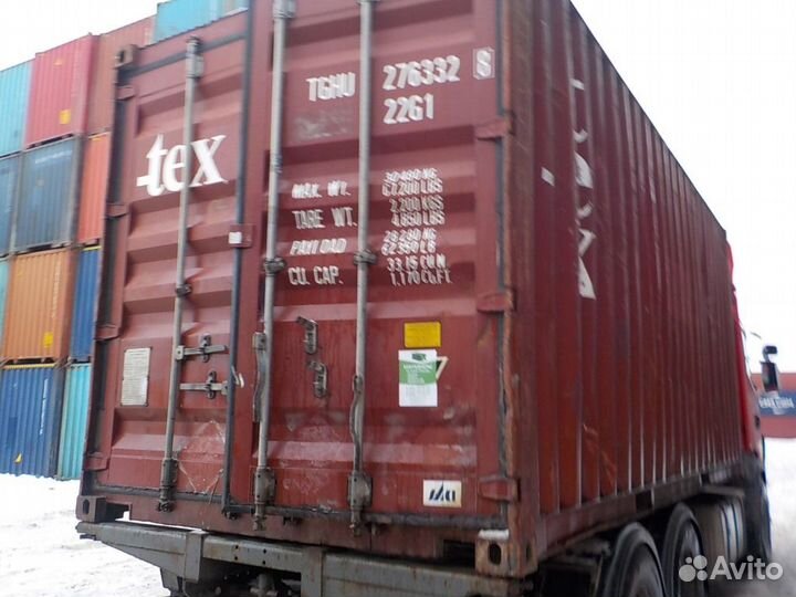 Контейнер 20 футов б/у tghu2763328