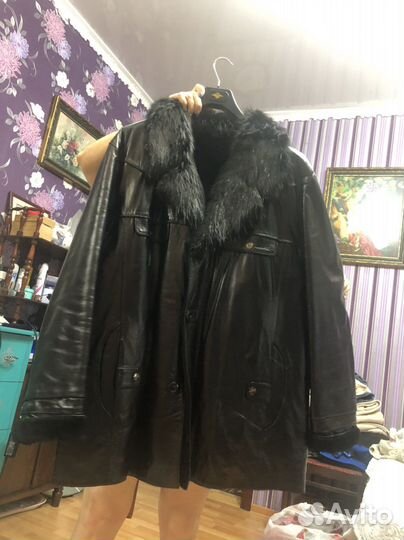 Дубленка мужская